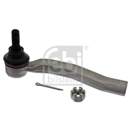 Febi Bilstein 43222 Spurstangenendst&uuml;ck mit Kronenmutter und Splint , 1 St&uuml;ck