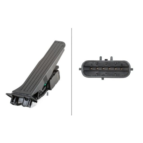Sensor, Fahrpedalstellung HELLA 6PV 010 946-011 f&uuml;r AUDI SEAT SKODA VW