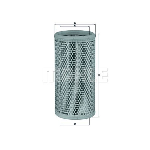 Luftfilter KNECHT LX 519 f&uuml;r RENAULT, f&uuml;r Fahrzeuge mit Klimaanlage