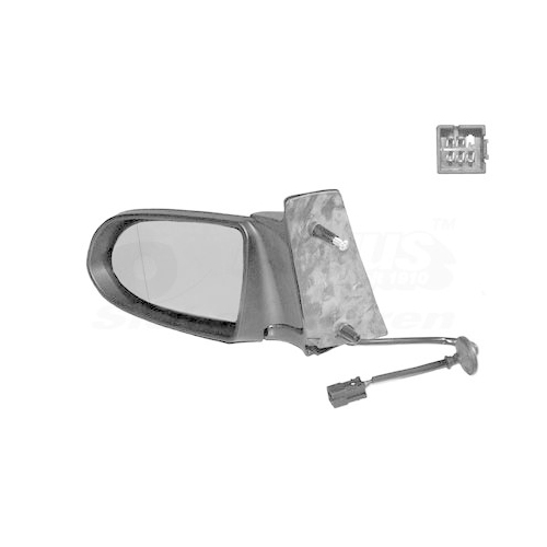 Au&szlig;enspiegel VAN WEZEL 3790807 * HAGUS * f&uuml;r OPEL, links