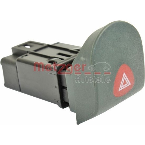 Warnblinkschalter METZGER 0916385 GREENPARTS f&uuml;r RENAULT