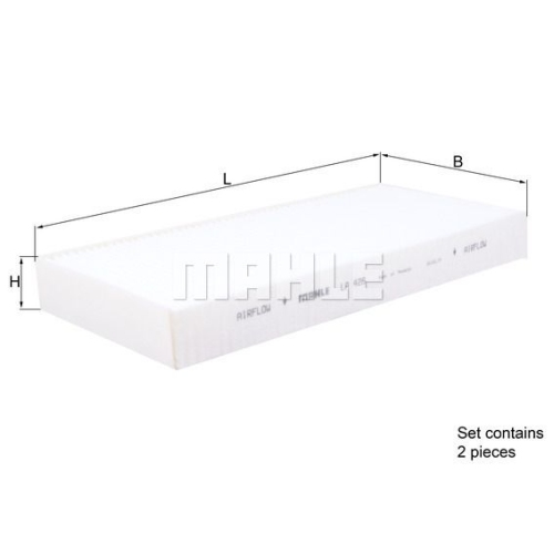 Filter, Innenraumluft KNECHT LA 426/S f&uuml;r RENAULT