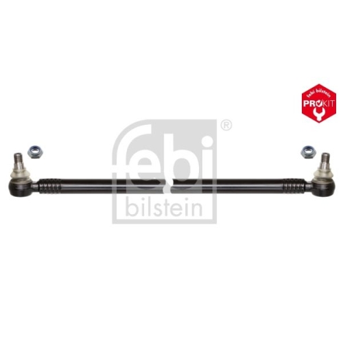 Febi Bilstein 24089 Lenkstange mit Kronenmuttern und Splinten, vom Lenkgetriebe zur 1. Vorderachse , 1 St&uuml;ck