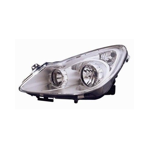 Hauptscheinwerfer VAN WEZEL 3750961 f&uuml;r OPEL, links