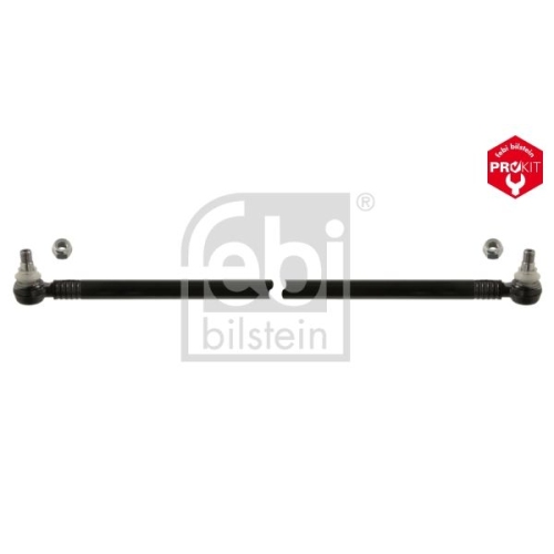 Febi Bilstein 24091 Lenkstange mit Sicherungsmuttern, vom 2. Lenkzwischenhebel zum 3. Lenkzwischenhebel , 1 St&uuml;ck