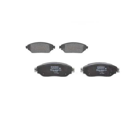 Bremsbelagsatz, Scheibenbremse BOSCH 0 986 494 817 f&uuml;r FIAT OPEL RENAULT SAAB