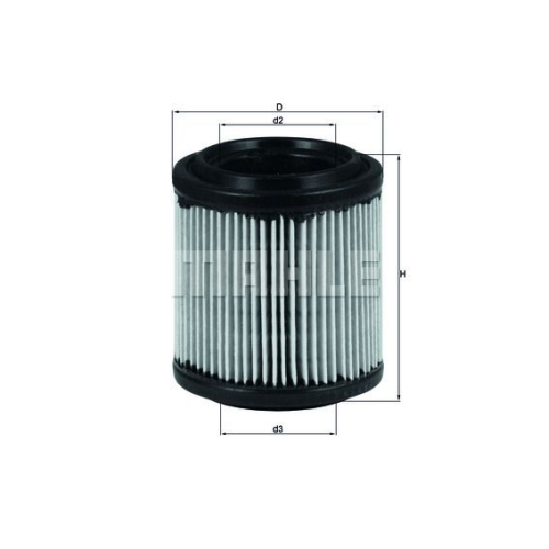 Luftfilter KNECHT LX 279 f&uuml;r PORSCHE