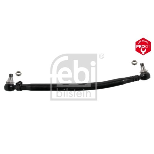 Febi Bilstein 24093 Lenkstange mit Sicherungsmuttern, vom Lenkgetriebe zur 1. Vorderachse , 1 St&uuml;ck