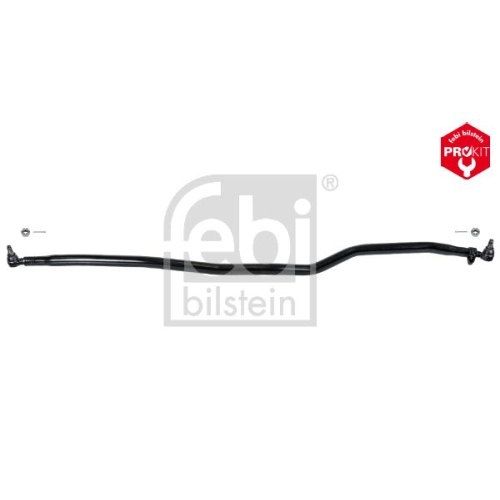 Febi Bilstein 170084 Lenkstange mit Kronenmuttern und Splinten, vom Lenkzwischenhebel zur Vorderachse, 1 St&uuml;ck