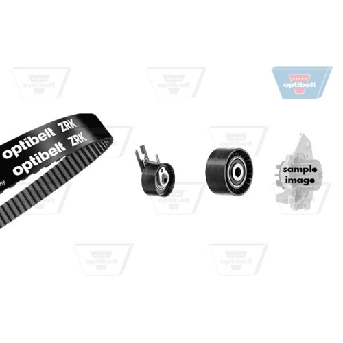Wasserpumpe + Zahnriemensatz OPTIBELT KT 1390 W1 Optibelt-WAPU-KIT f&uuml;r CITRO&Euml;N