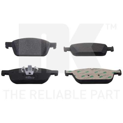Bremsbelagsatz, Scheibenbremse NK 222580 f&uuml;r FORD, Vorderachse
