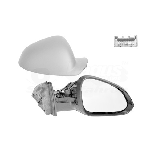 Au&szlig;enspiegel VAN WEZEL 3850808 * HAGUS * f&uuml;r OPEL, rechts