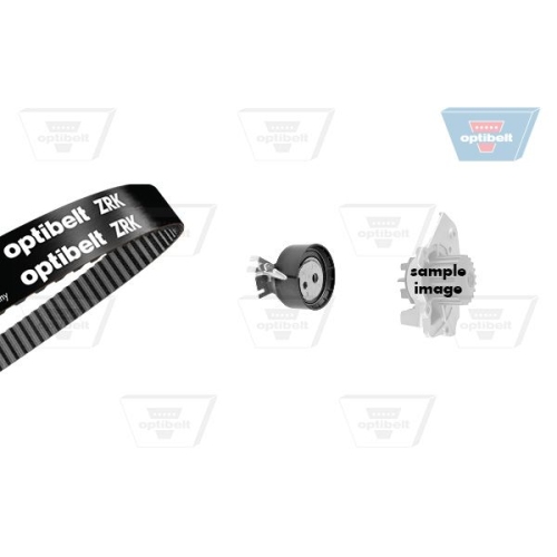 Wasserpumpe + Zahnriemensatz OPTIBELT KT 1398 W1 Optibelt-WAPU-KIT