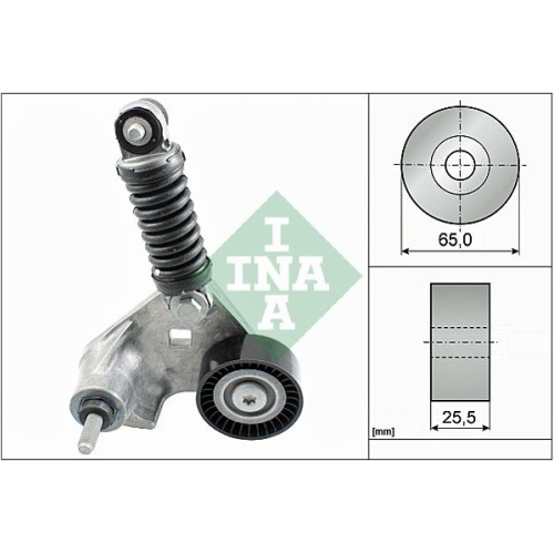 Spannarm, Keilrippenriemen INA 534 0169 10 f&uuml;r FORD JAGUAR