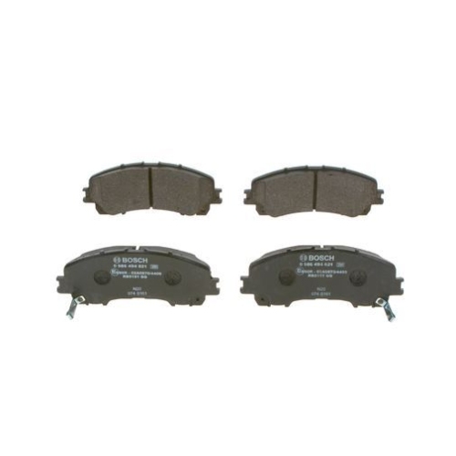 Bremsbelagsatz, Scheibenbremse BOSCH 0 986 494 821 f&uuml;r NISSAN RENAULT DACIA