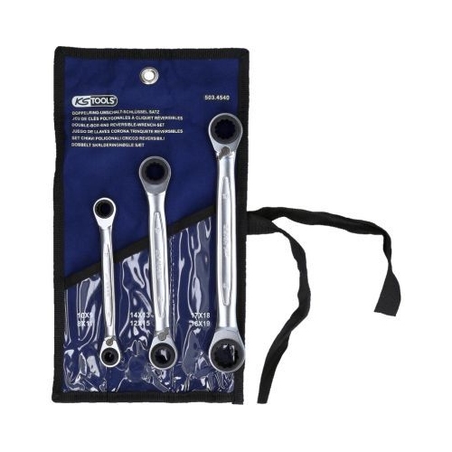 Ratschen-Doppelringschl&uuml;sselsatz KS TOOLS 503.4540