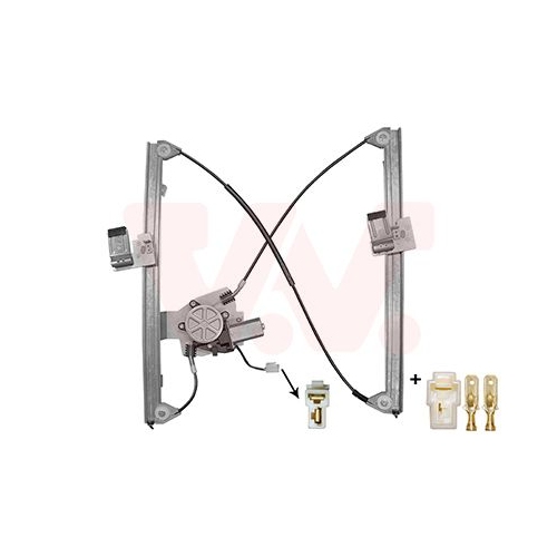 Fensterheber VAN WEZEL 0248263 f&uuml;r ROV/TRI/JAG/AUS/MG, vorne links