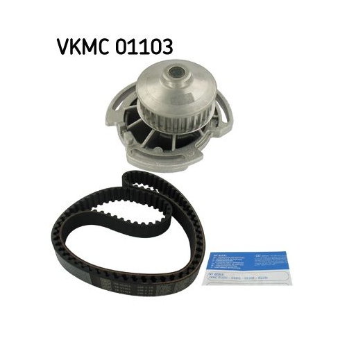 Wasserpumpe + Zahnriemensatz SKF VKMC 01103 f&uuml;r AUDI SEAT SKODA VW