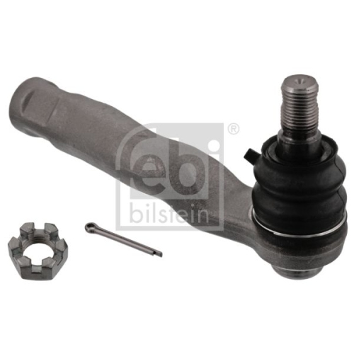 Febi Bilstein 43235 Spurstangenendst&uuml;ck mit Kronenmutter und Splint , 1 St&uuml;ck