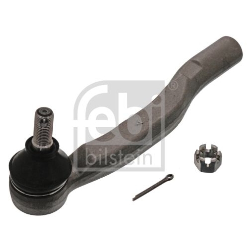 Febi Bilstein 43236 Spurstangenendst&uuml;ck mit Kronenmutter und Splint , 1 St&uuml;ck
