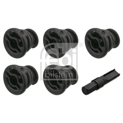 Febi Bilstein 81369 &Ouml;lablassschraubensatz mit Spezial-Bit , 1 St&uuml;ck
