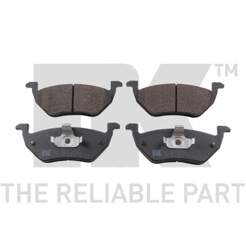 Bremsbelagsatz, Scheibenbremse NK 222585 f&uuml;r FORD MAZDA, Hinterachse