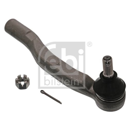 Febi Bilstein 43237 Spurstangenendst&uuml;ck mit Kronenmutter und Splint , 1 St&uuml;ck