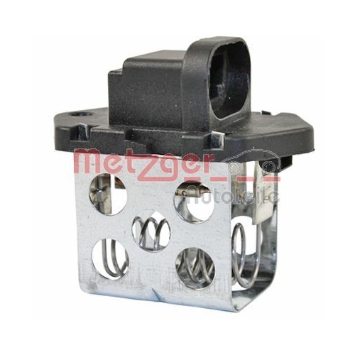 Vorwiderstand, Elektromotor-K&uuml;hlerl&uuml;fter METZGER 0917230 f&uuml;r RENAULT DACIA