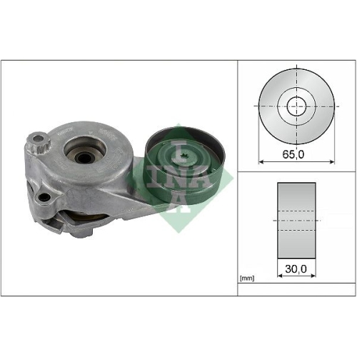 Spannarm, Keilrippenriemen INA 534 0183 10 f&uuml;r CHRYSLER MERCEDES-BENZ