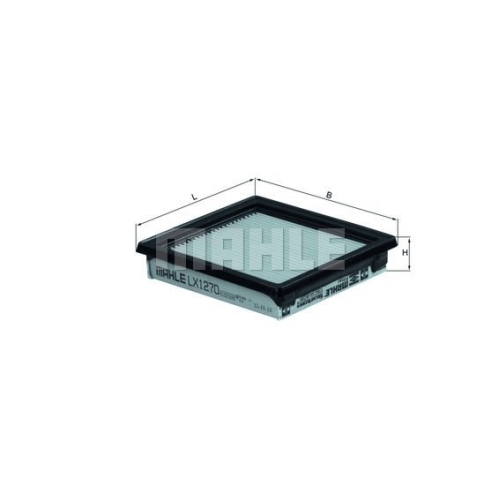 Luftfilter KNECHT LX 1270 f&uuml;r NISSAN