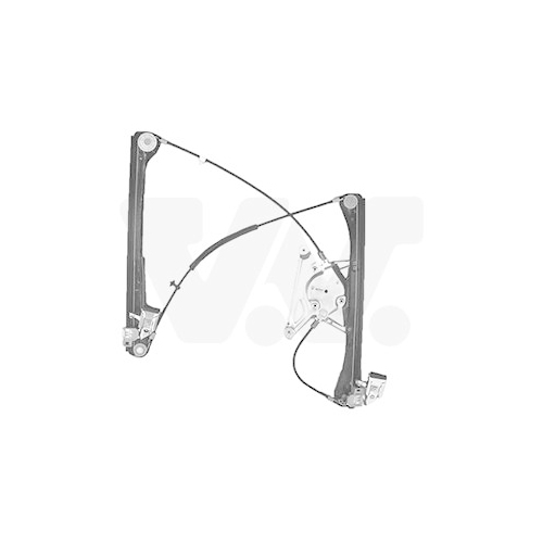 Fensterheber VAN WEZEL 0323266 f&uuml;r AUDI, vorne rechts