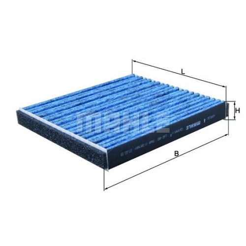 Filter, Innenraumluft KNECHT LAO 490 CareMetix&reg; f&uuml;r DAIHATSU FORD JAGUAR TOYOTA