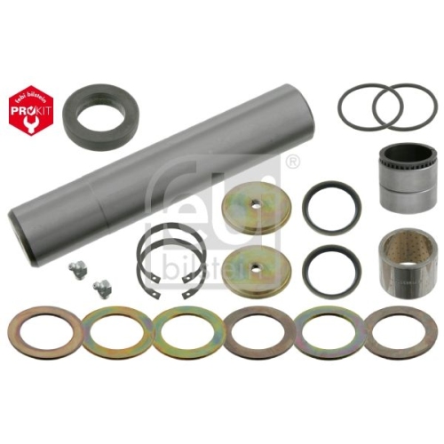 Febi Bilstein 10608 Achsschenkelbolzensatz mit Drucklager, Einzelsatz , 1 St&uuml;ck