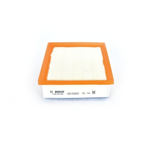 Luftfilter BOSCH F 026 400 496 f&uuml;r FIAT GMC NISSAN OPEL RENAULT VAUXHALL