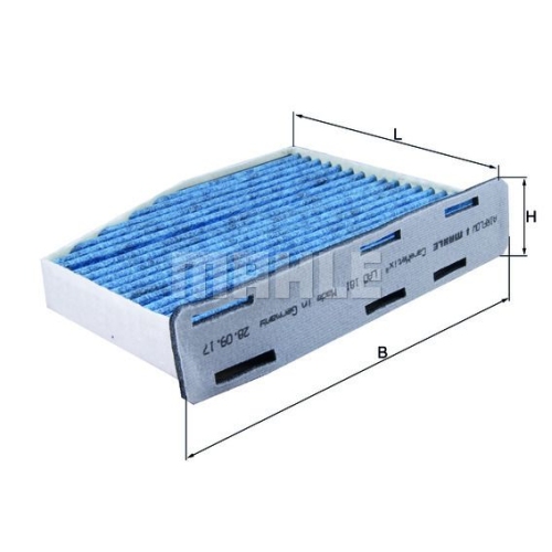 Filter, Innenraumluft KNECHT LAO 181 CareMetix&reg; f&uuml;r VAG