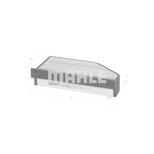 Luftfilter KNECHT LX 1710 f&uuml;r BMW MOTORCYCLES