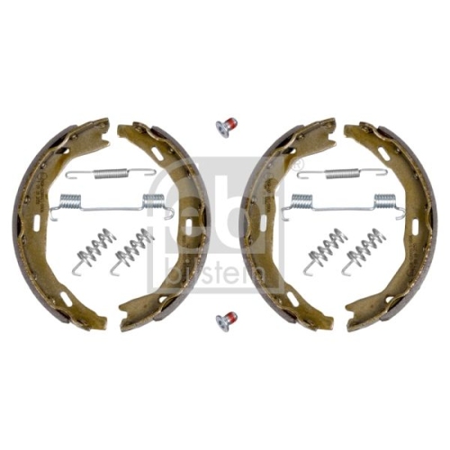 Febi Bilstein 32793 Bremsbackensatz f&uuml;r Feststellbremse, mit Anbaumaterial , 1 St&uuml;ck
