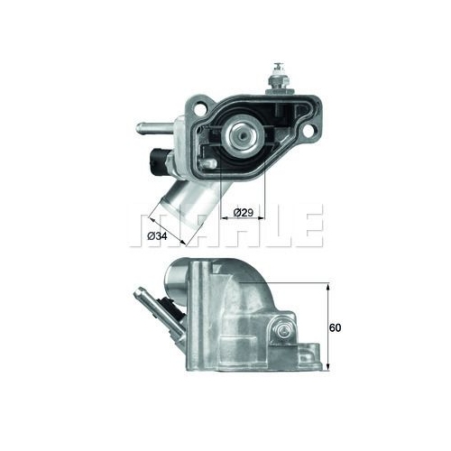 Thermostat, K&uuml;hlmittel MAHLE TI 5 92 f&uuml;r GMC OPEL SAAB VAUXHALL