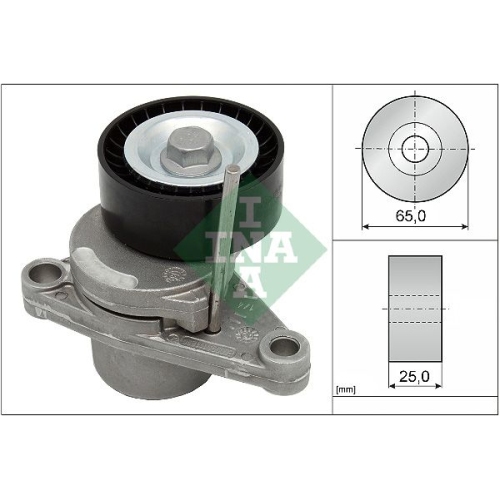 Spannarm, Keilrippenriemen INA 534 0250 10 f&uuml;r CITRO&Euml;N PEUGEOT CITRO&Euml;N (DF-PSA)