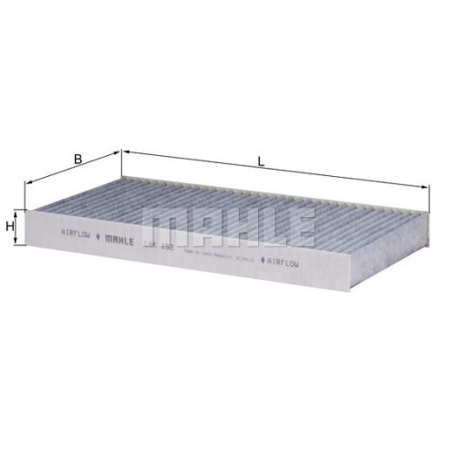Filter, Innenraumluft KNECHT LAK 152 f&uuml;r IVECO