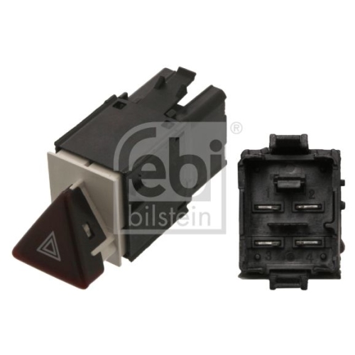 Febi Bilstein 38646 Warnblinkschalter , 1 St&uuml;ck