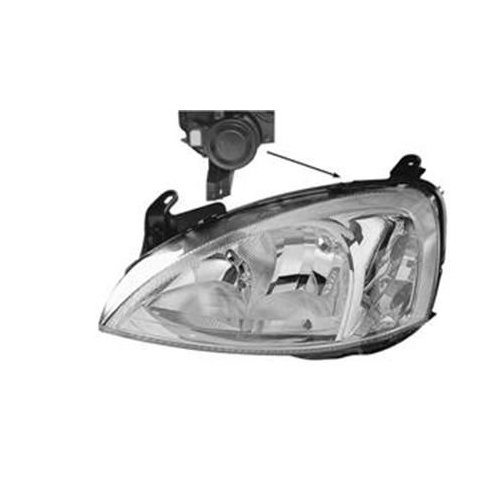 Hauptscheinwerfer VAN WEZEL 3779961 f&uuml;r OPEL, links