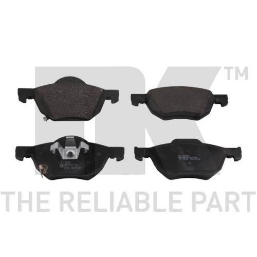 Bremsbelagsatz, Scheibenbremse NK 222636 f&uuml;r HONDA, Vorderachse