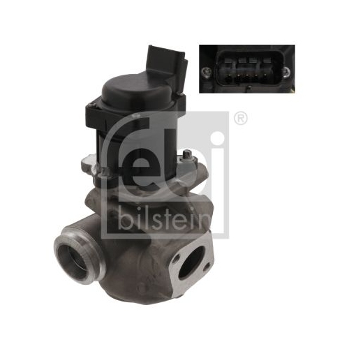 Febi Bilstein 34925 Abgasregelventil ohne Dichtung, AGR-Ventil, elektrisch, 1 St&uuml;ck