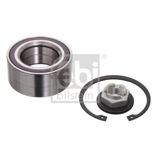 Febi Bilstein 102786 Radlagersatz mit ABS-Impulsring, Achsmutter und Sicherungsring , 1 St&uuml;ck
