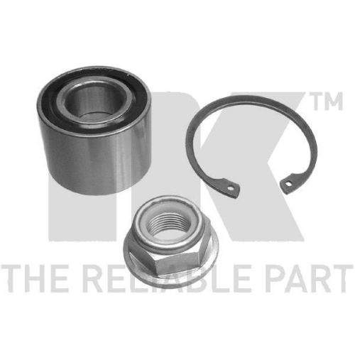 Radlagersatz NK 763908 f&uuml;r RENAULT DACIA, Hinterachse, Vorderachse, links