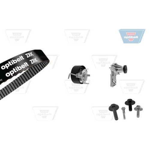 Wasserpumpe + Zahnriemensatz OPTIBELT KT 1446 W1 Optibelt-WAPU-KIT f&uuml;r FORD