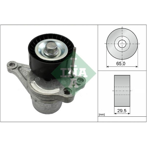Spannarm, Keilrippenriemen INA 534 0281 10 f&uuml;r MERCEDES-BENZ NISSAN OPEL RENAULT