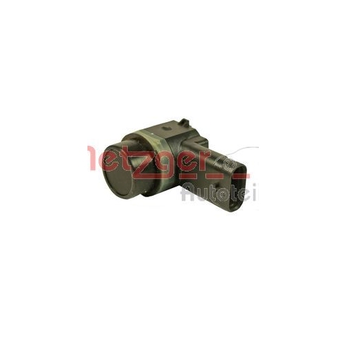 Sensor, Einparkhilfe METZGER 0901048 GREENPARTS f&uuml;r VAG, seitlicherEinbau, vorne