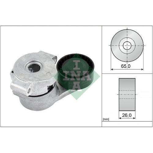 Spannarm, Keilrippenriemen INA 534 0308 10 f&uuml;r FIAT FORD PEUGEOT